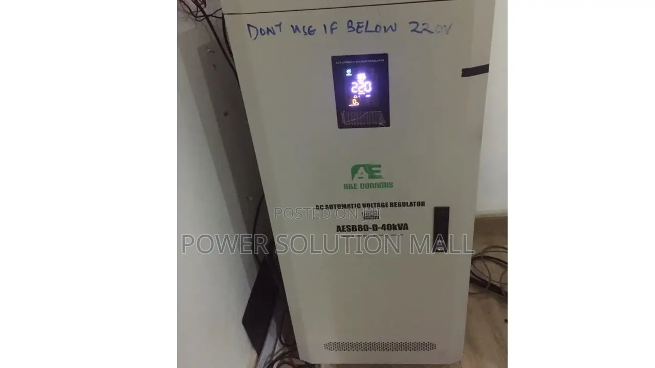 20kva a E Servo Stabilizer