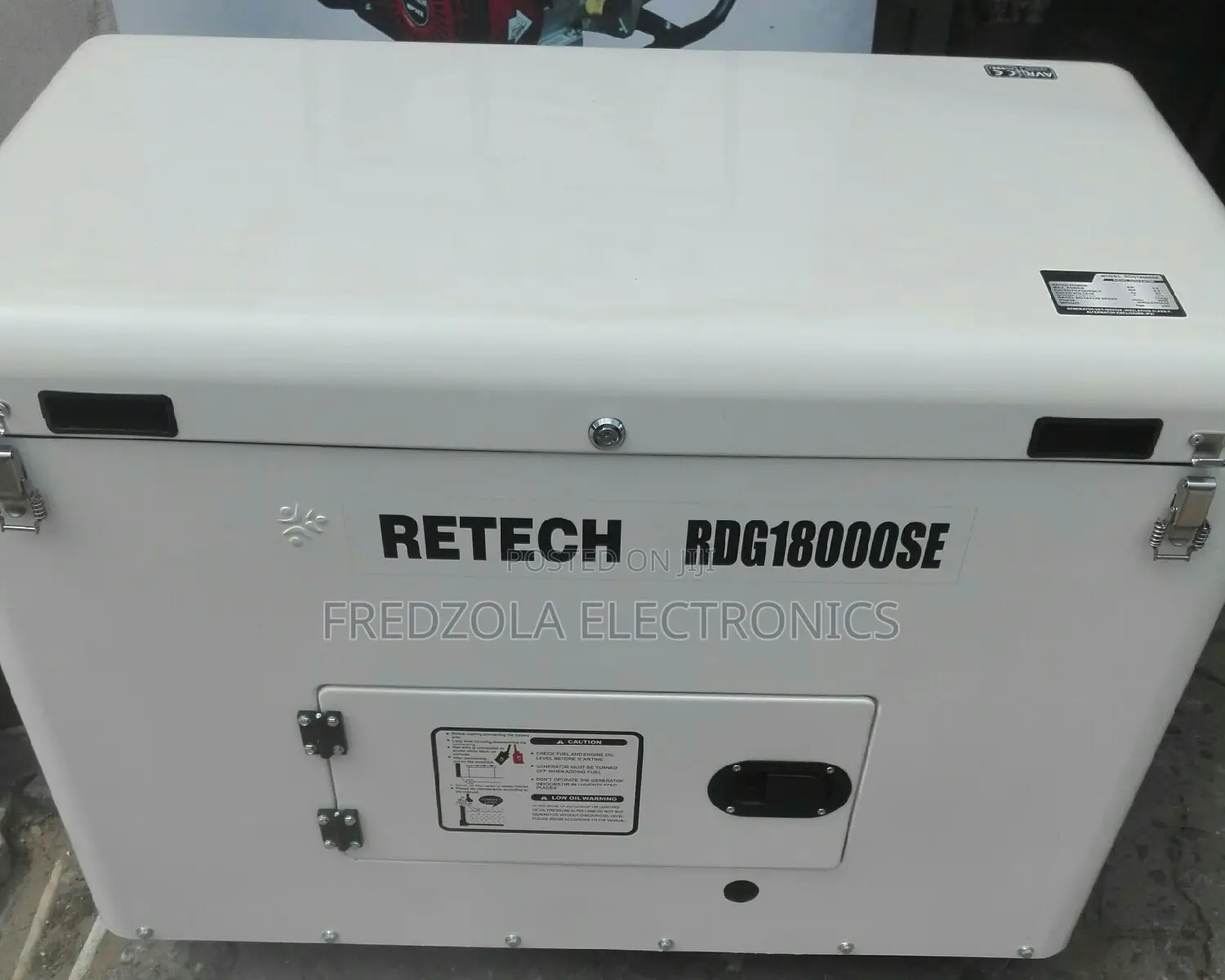Retech 12kva DIESEL Sound Prove Generator
