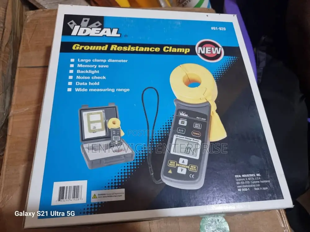 Earth Resistance Tester Clamp Original