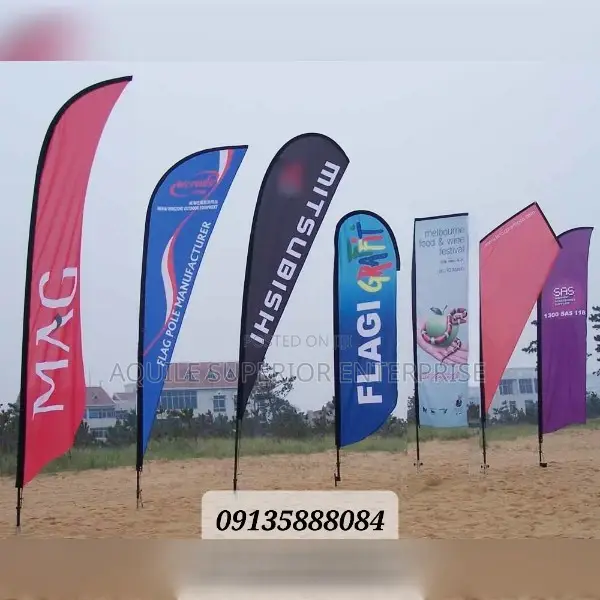 Teardrops Banners Printing