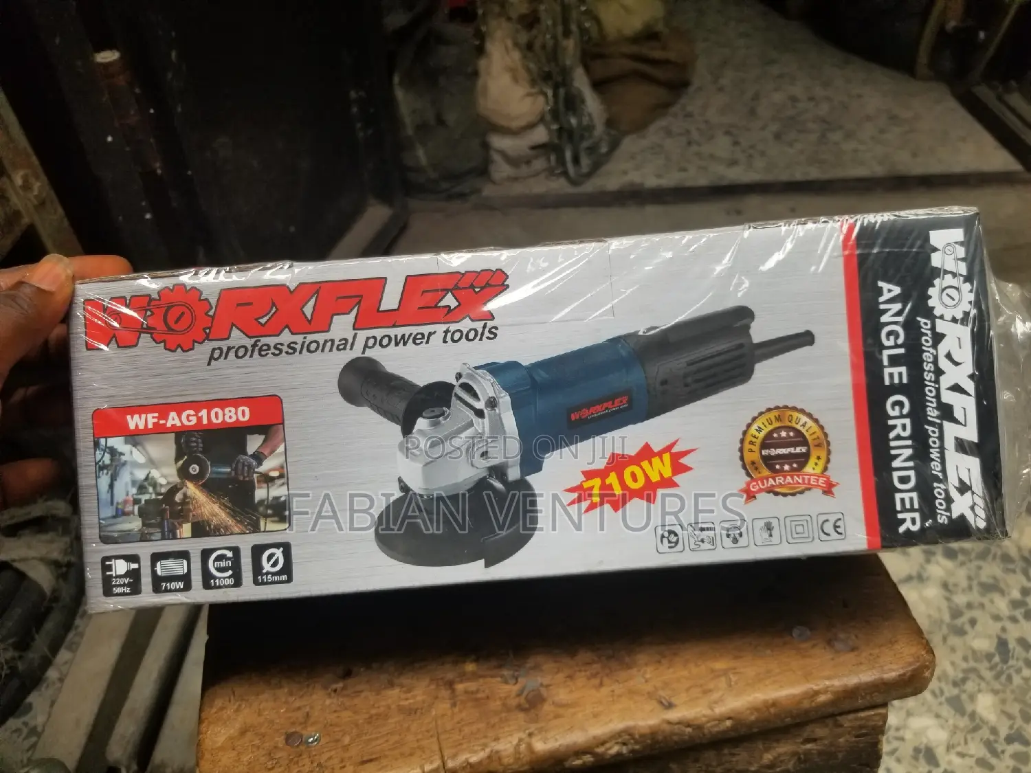 Electric Angle Grinder Filing Machine 4 and 1⁄2