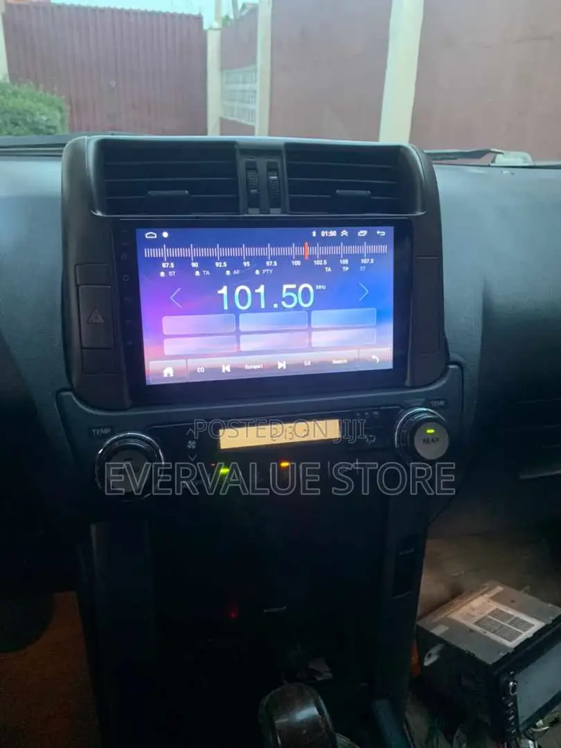 Toyota Prado 2010-2017 Android Player + Reverse Camera .