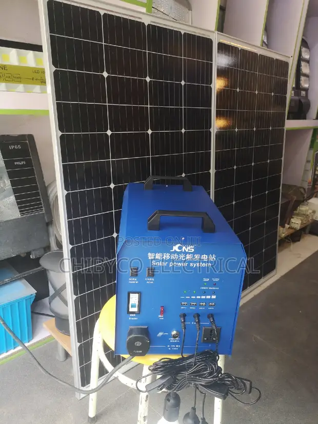 1800w Solar Generator With Lithium Battery+450watts Panel for sale -  Chibyco Electrical  Price:  680,000 on Jiji.ng [Ojo]
