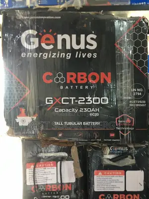 Genus Tubular Battery 230a/12v