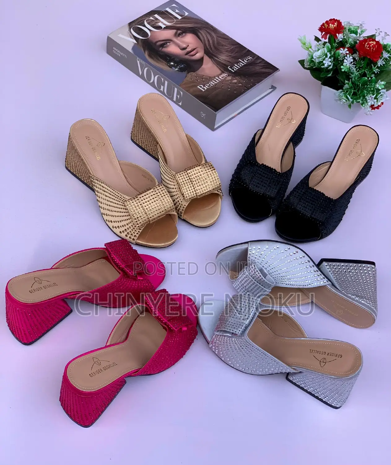 Wedge Slippers Shoes