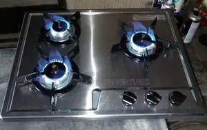 Gas Cooker 3 Burner Stainless Flat