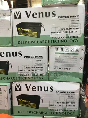 Venus Deep Cycle Gel Battery 200a/12v