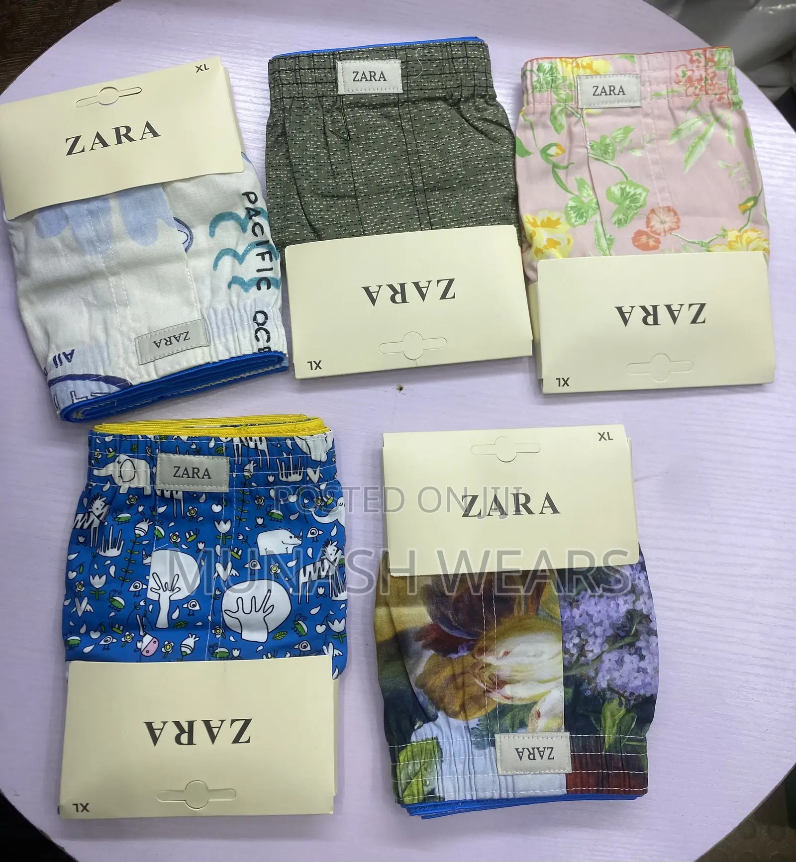 Original Zara Boxer Each