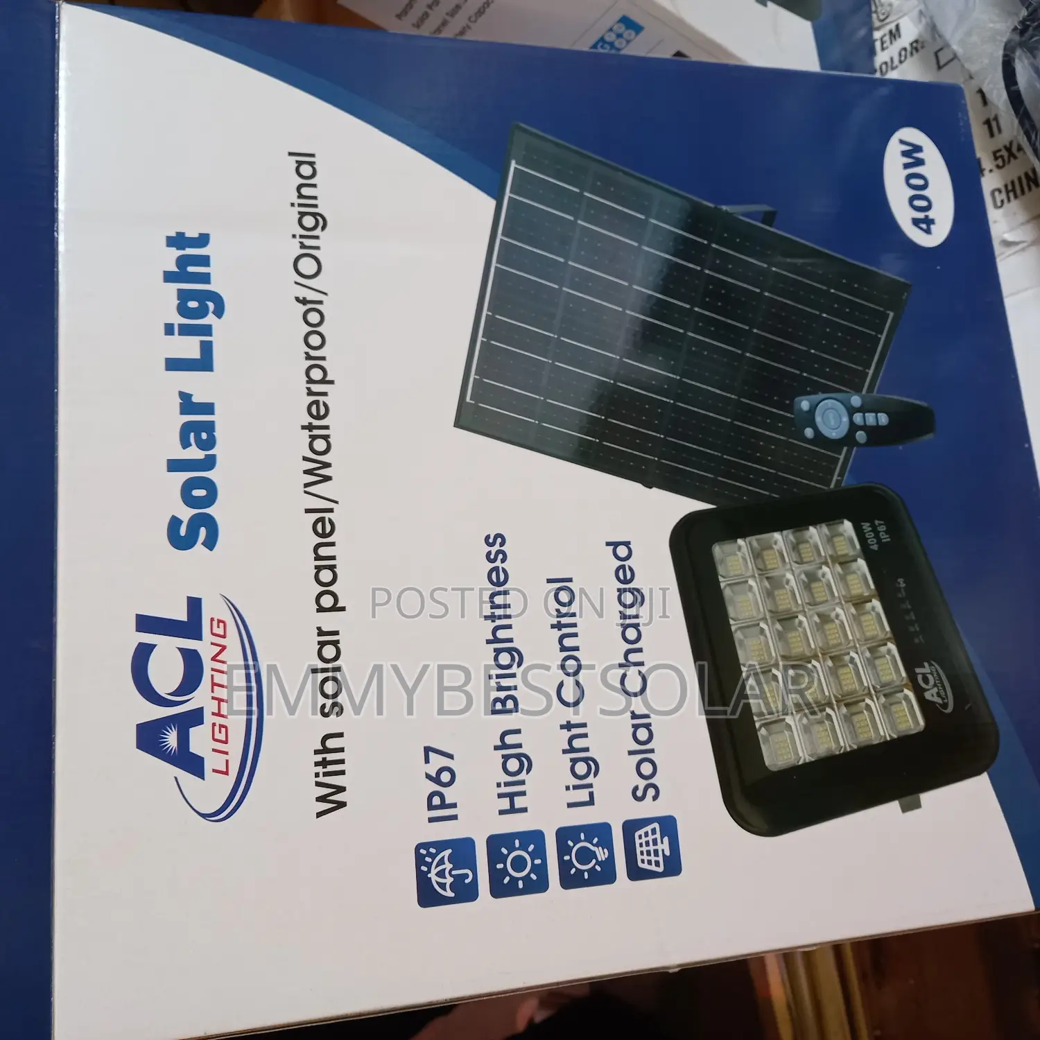 400W Acl Solar Separate Panel Light