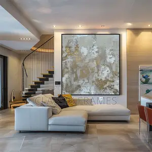 Hd Lakeways Abstract Digi Painting Wall Art