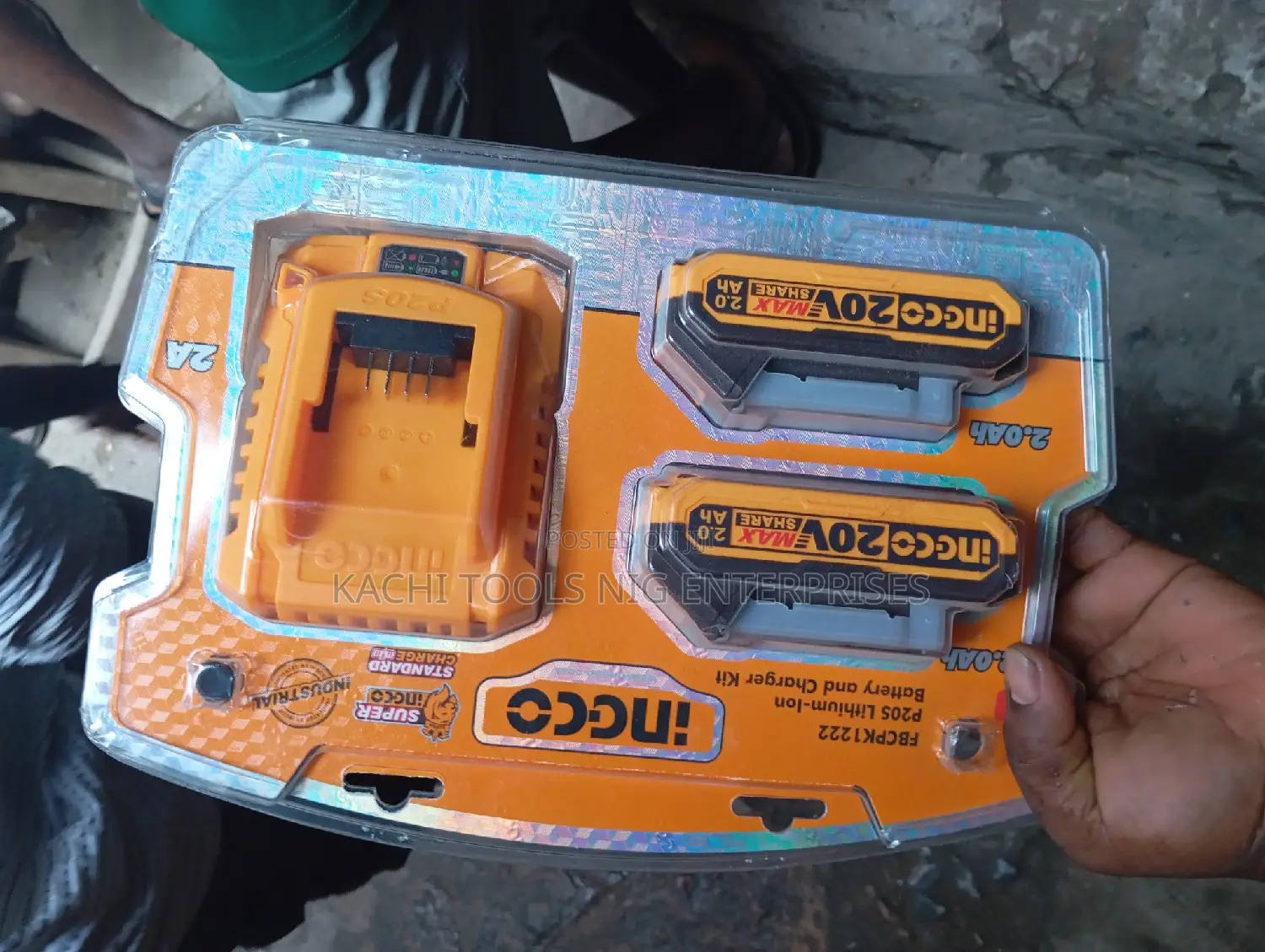 20v 3in1 Ingco Battery Charger