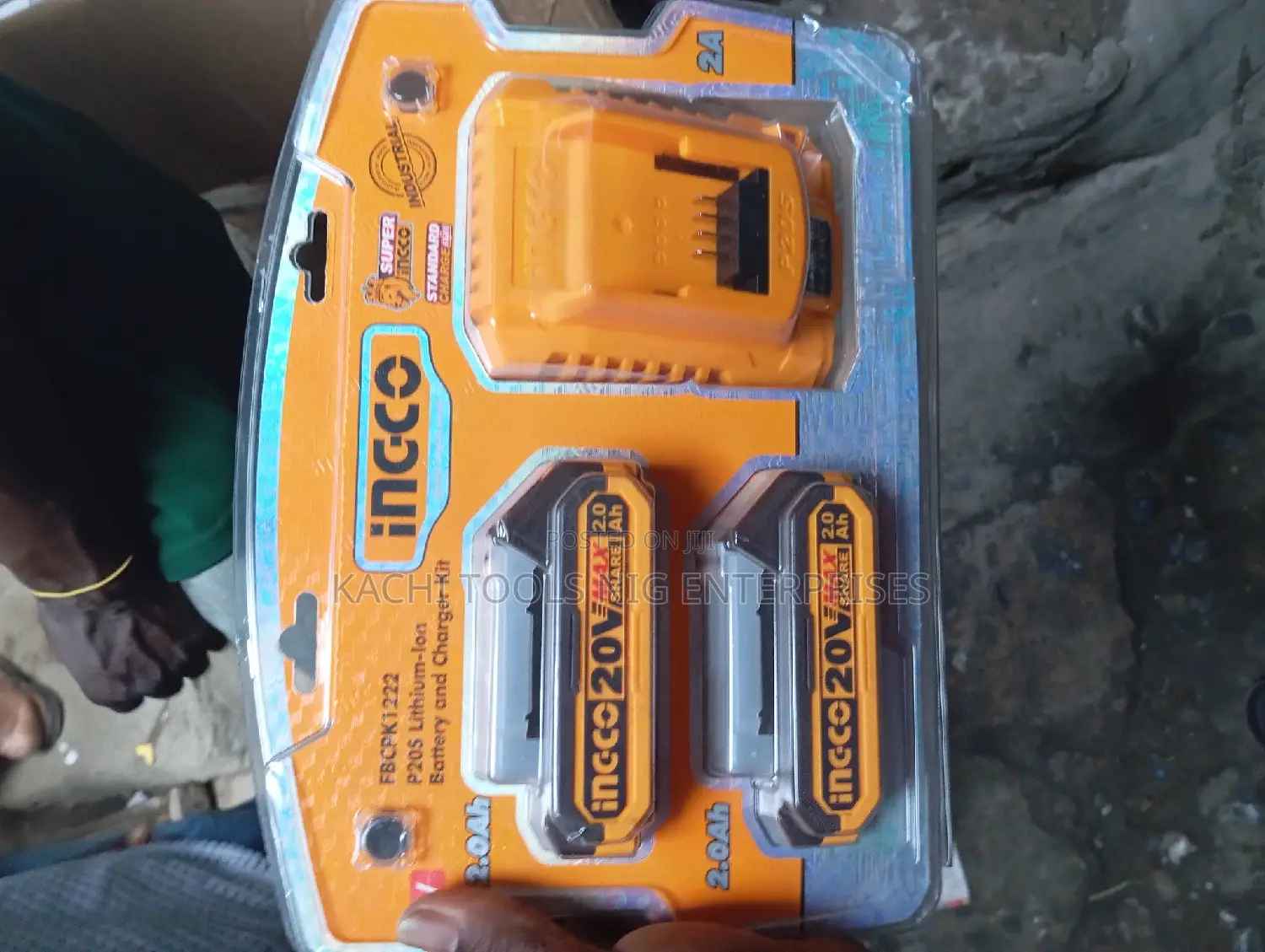 20v 3in1 Ingco Battery Charger