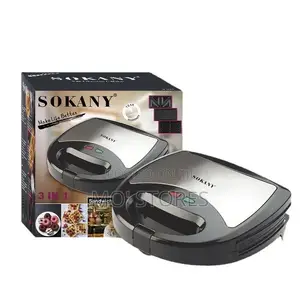 3 in 1 Sokany Toaster/Maker