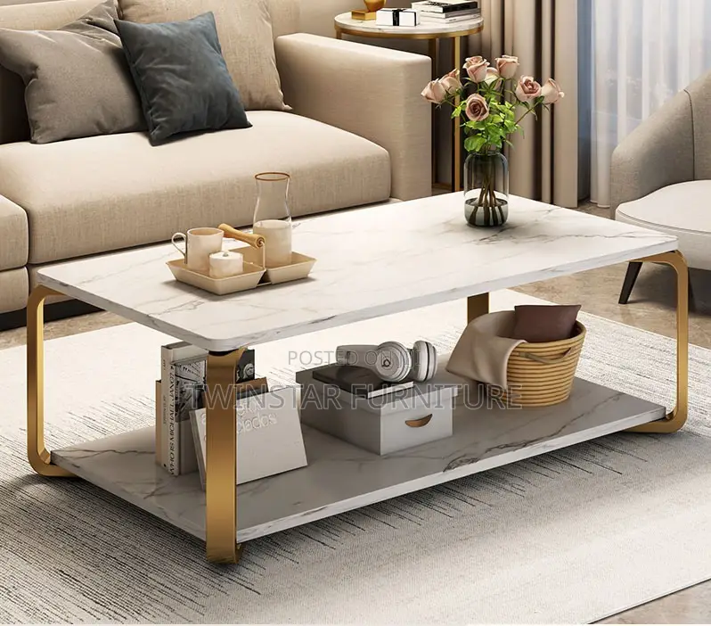 New Modern Wooden Top Centre Table