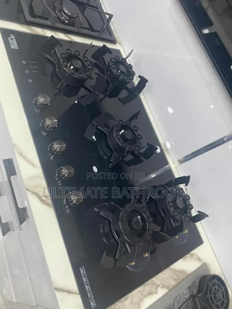 Lift Up 5burner All Gas Cooker With Timer