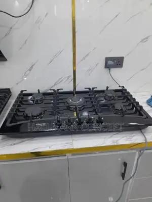 5 Burners Inbuilt Gas Cooker Top