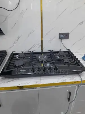 5 Burners Inbuilt Gas Cooker Top