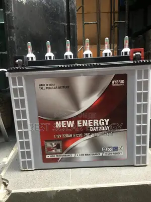 New Energy Tubular Battery 220a/12