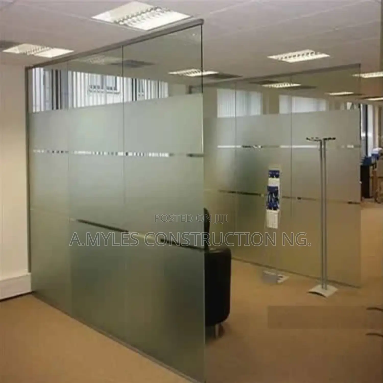 Blind Office Partition