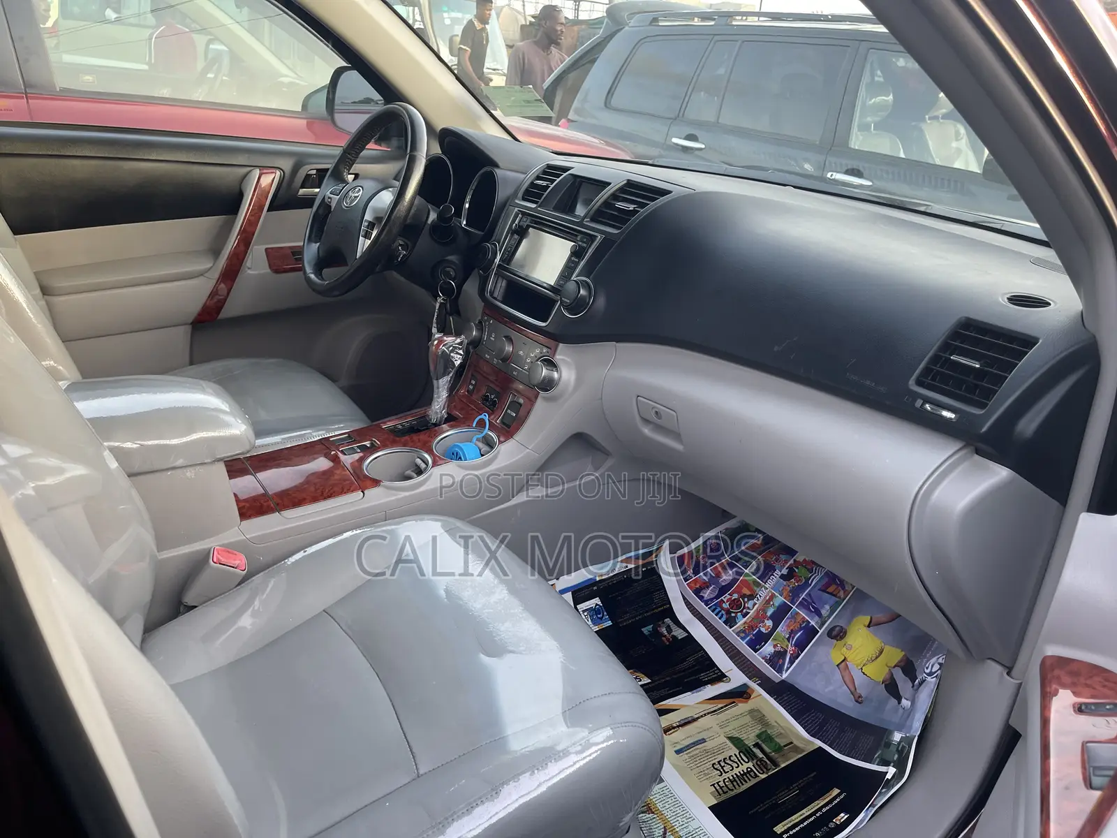 Toyota Highlander 2013 Red