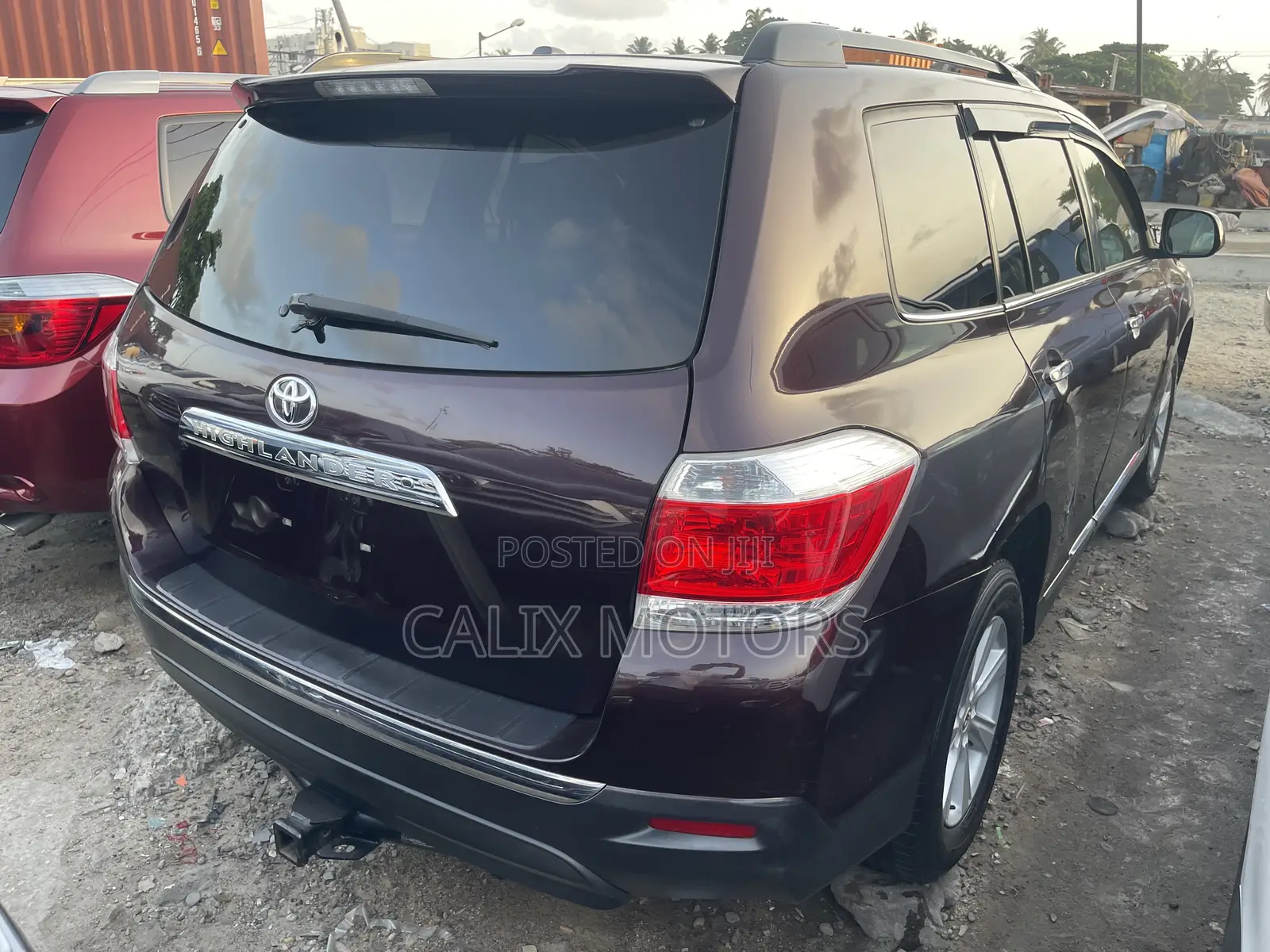 Toyota Highlander 2013 Red