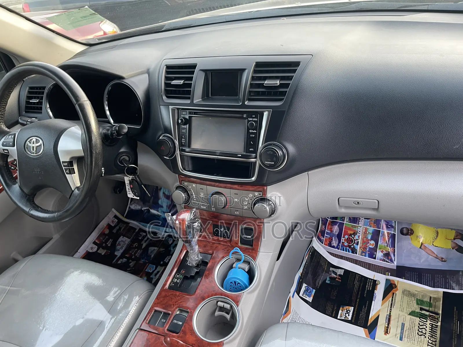 Toyota Highlander 2013 Red