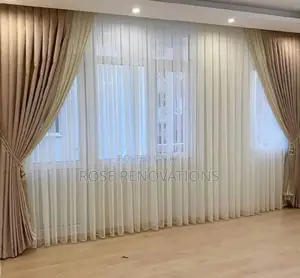 Beige Colour Royal Heritage Curtains at 5000 Per Yard