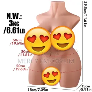 Half Body 3in1 Male Masturbator Sex Doll Sex Toy