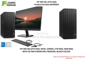 New Desktop Computer HP 290 G4 All-in-One 4GB Intel Core i5 HDD 1T