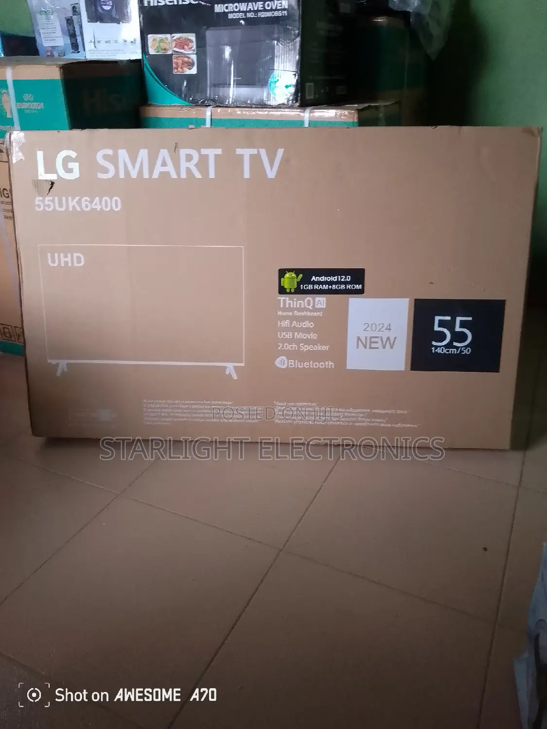 Introducing Smart 55" LG Television55uk6400 in Apapa TV & DVD
