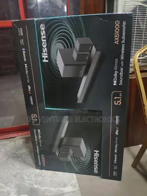 5.1 Channel Hisense Sound Bar With Wireless Subwoofer