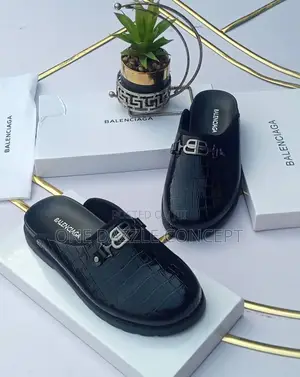 Leather Half Shoe /Mules