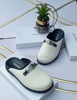 Leather Half Shoe /Mules