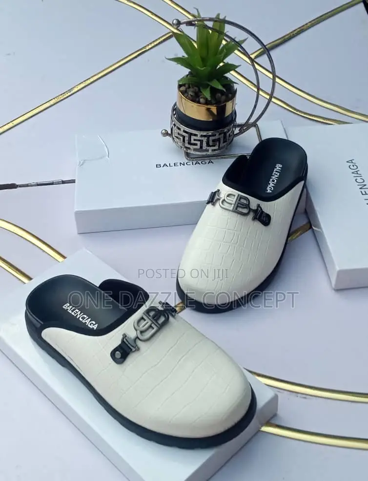 Leather Half Shoe /Mules