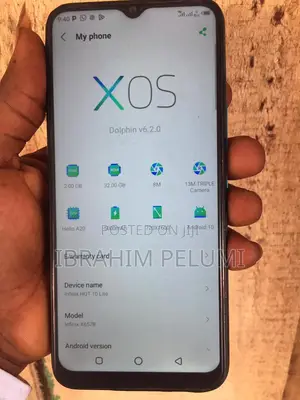 Infinix Hot 10 64 GB Black