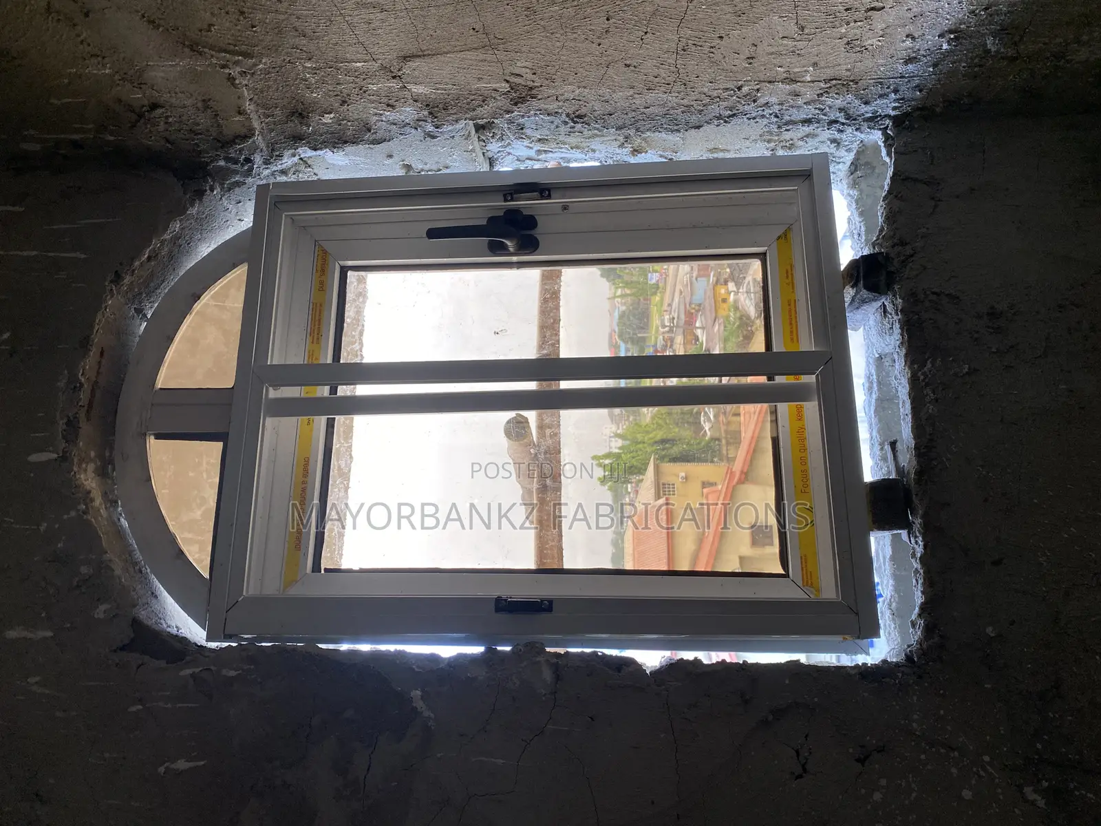 Toilet Windows With Arc