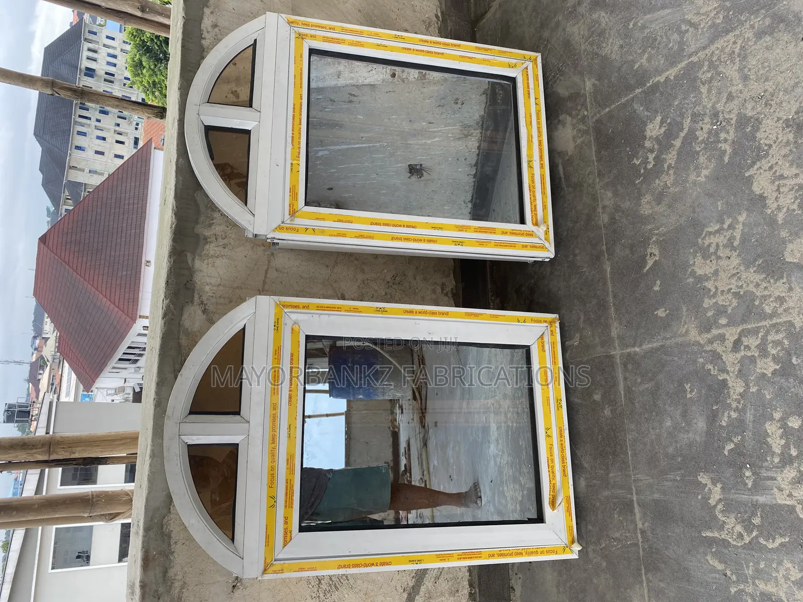 Toilet Windows With Arc