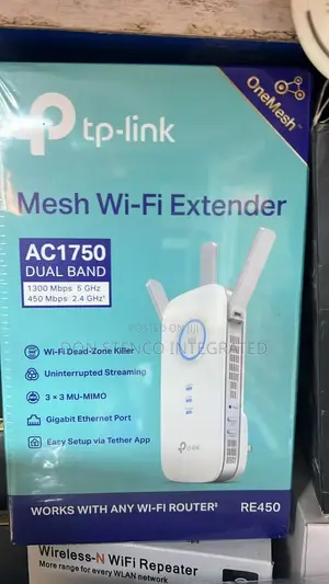 Tp-Link Mesh Wifi Extender Ac1750 Dual Band