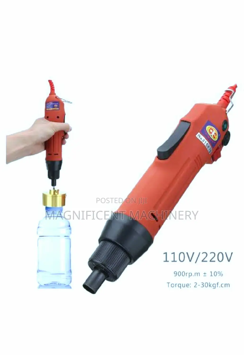 Electric Handy Capper Machine