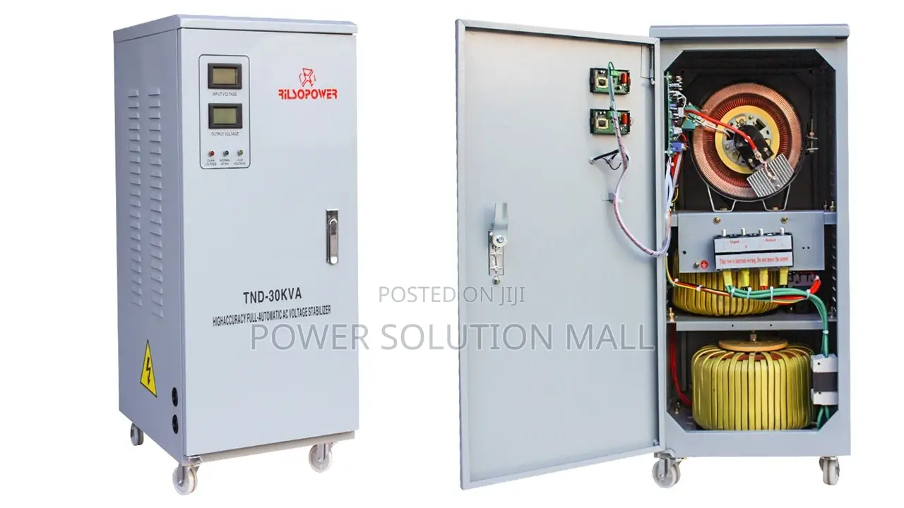 TND Single Phase Servo Rilsopower Stabilizer