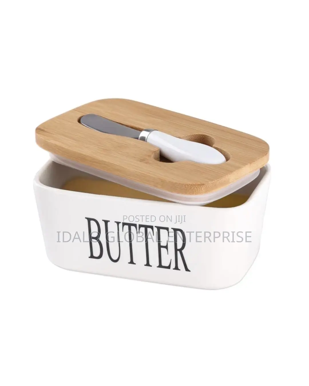 Nordic Ceramic Butter Box