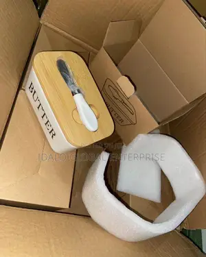 Nordic Ceramic Butter Box