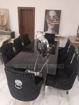 Marble Dinning Table Set