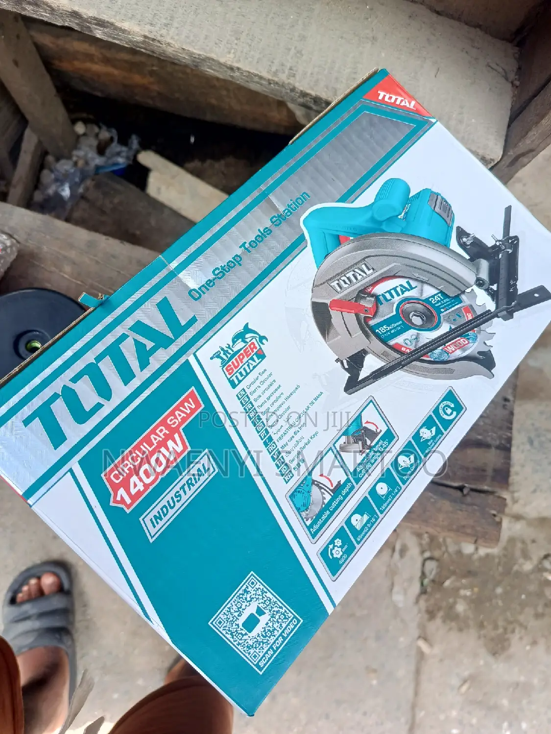 1400w Total Circular Saw Machine Original One