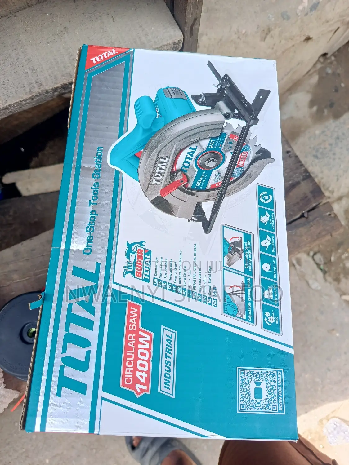 1400w Total Circular Saw Machine Original One