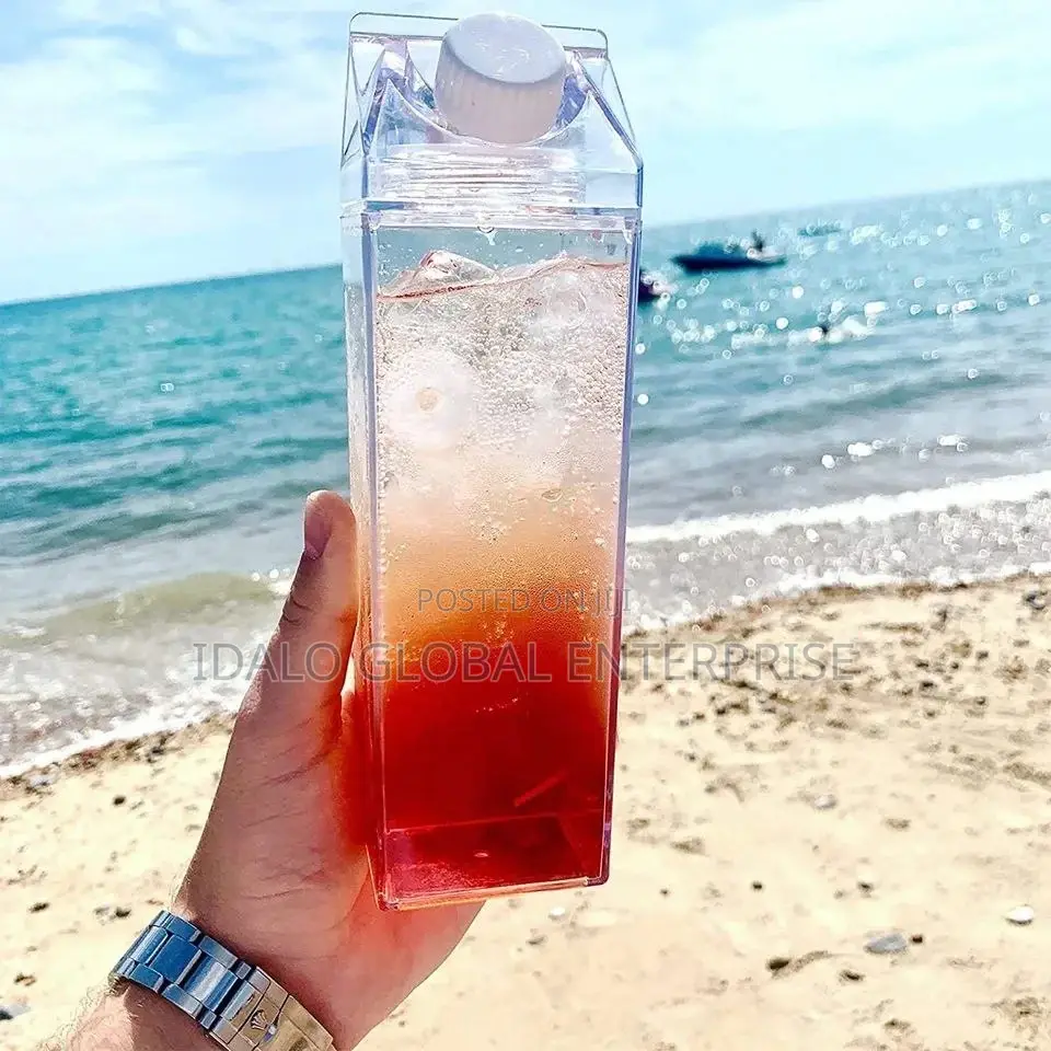 Transparent Milk/Drink Container - 1000ml