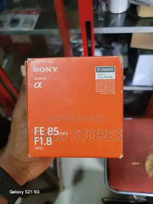 Sony FE 85mm F/1.8 Lens