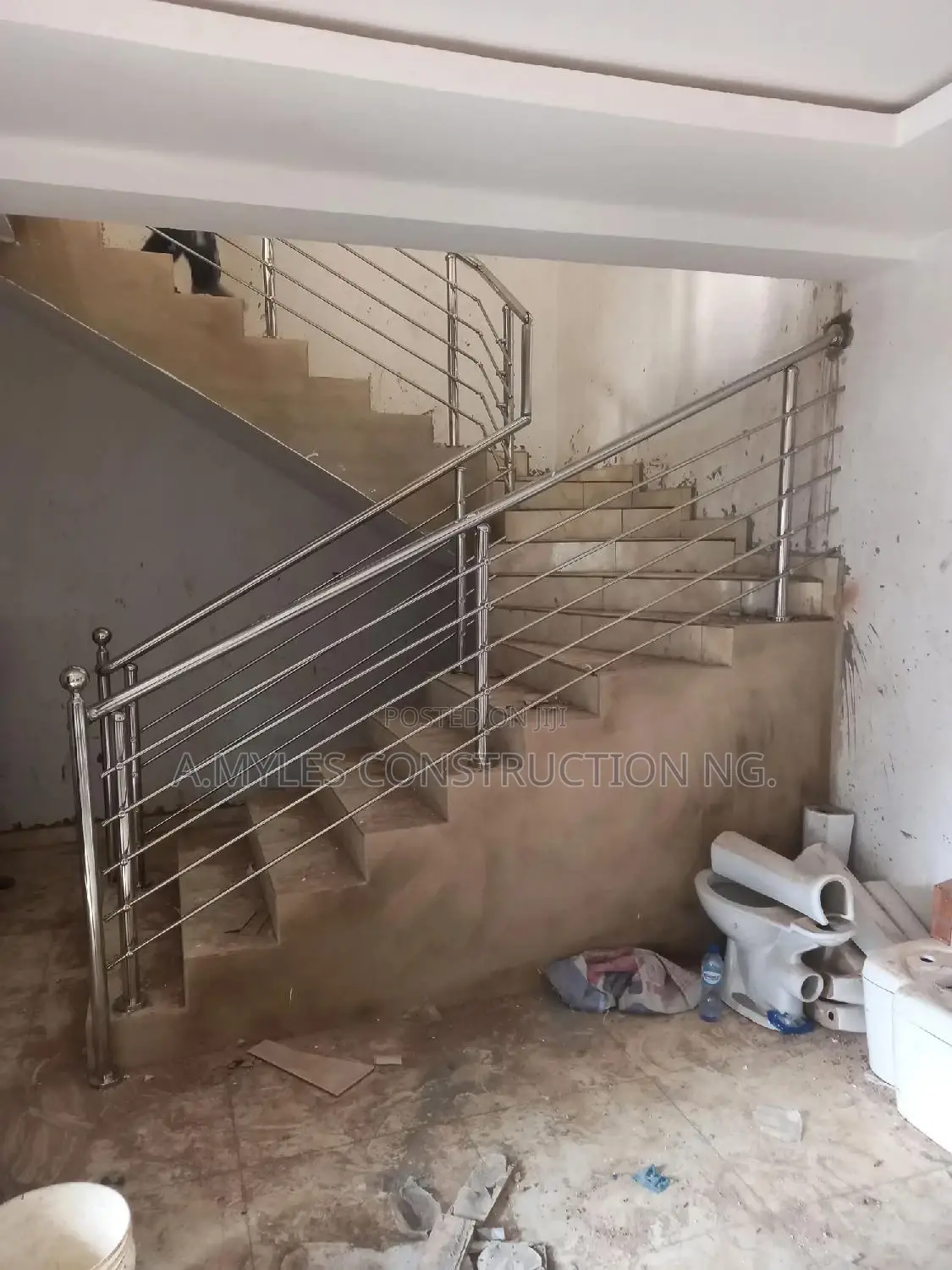 A M Stanless Steeel Handrail Standard