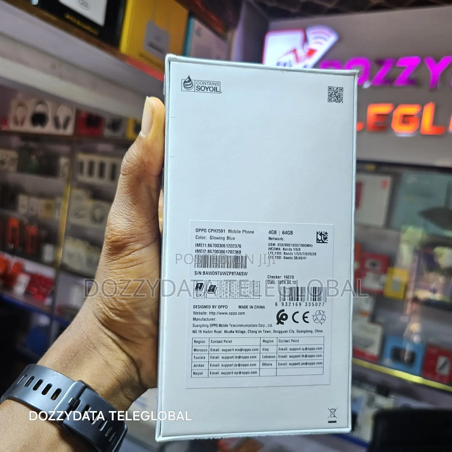 New Oppo A18 64 GB