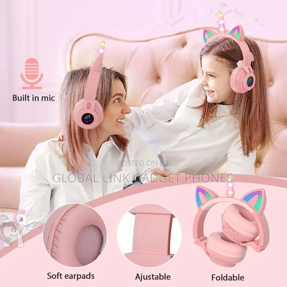 Headphones, Bluetooth Foldable Headphones Stero With Microph